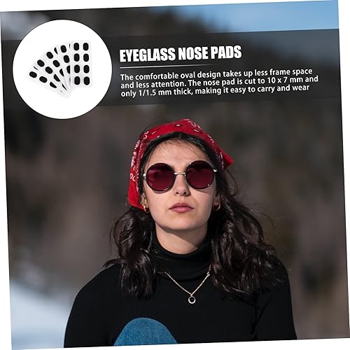 Miniatura 4 de OATIPHO 80 pares de almohadillas para la nariz, lentes de sol, lentes de sol, marco, palos, almohadillas para la nariz, almohadillas de silicona