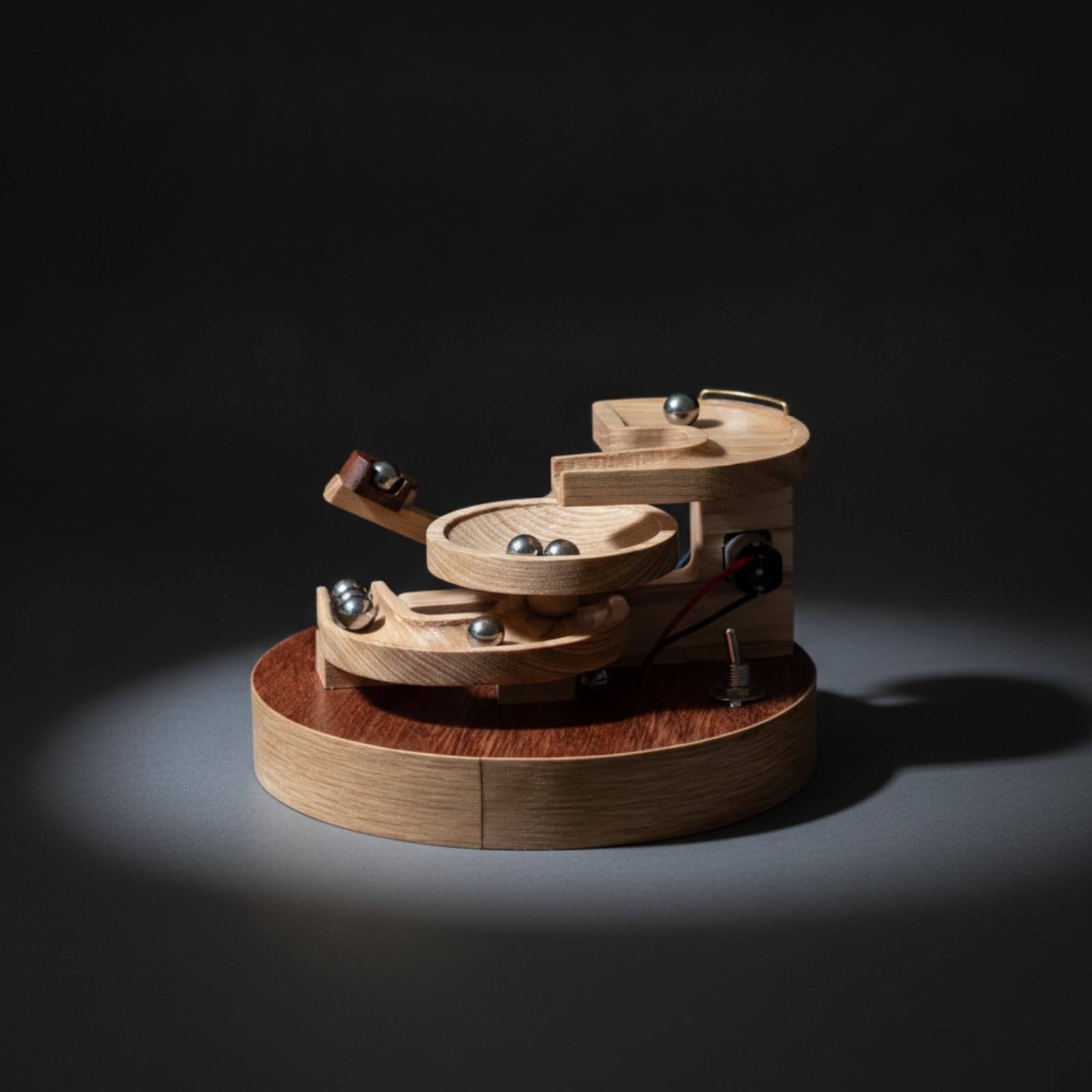 Macchina per Biglie in Legno Sensoriale