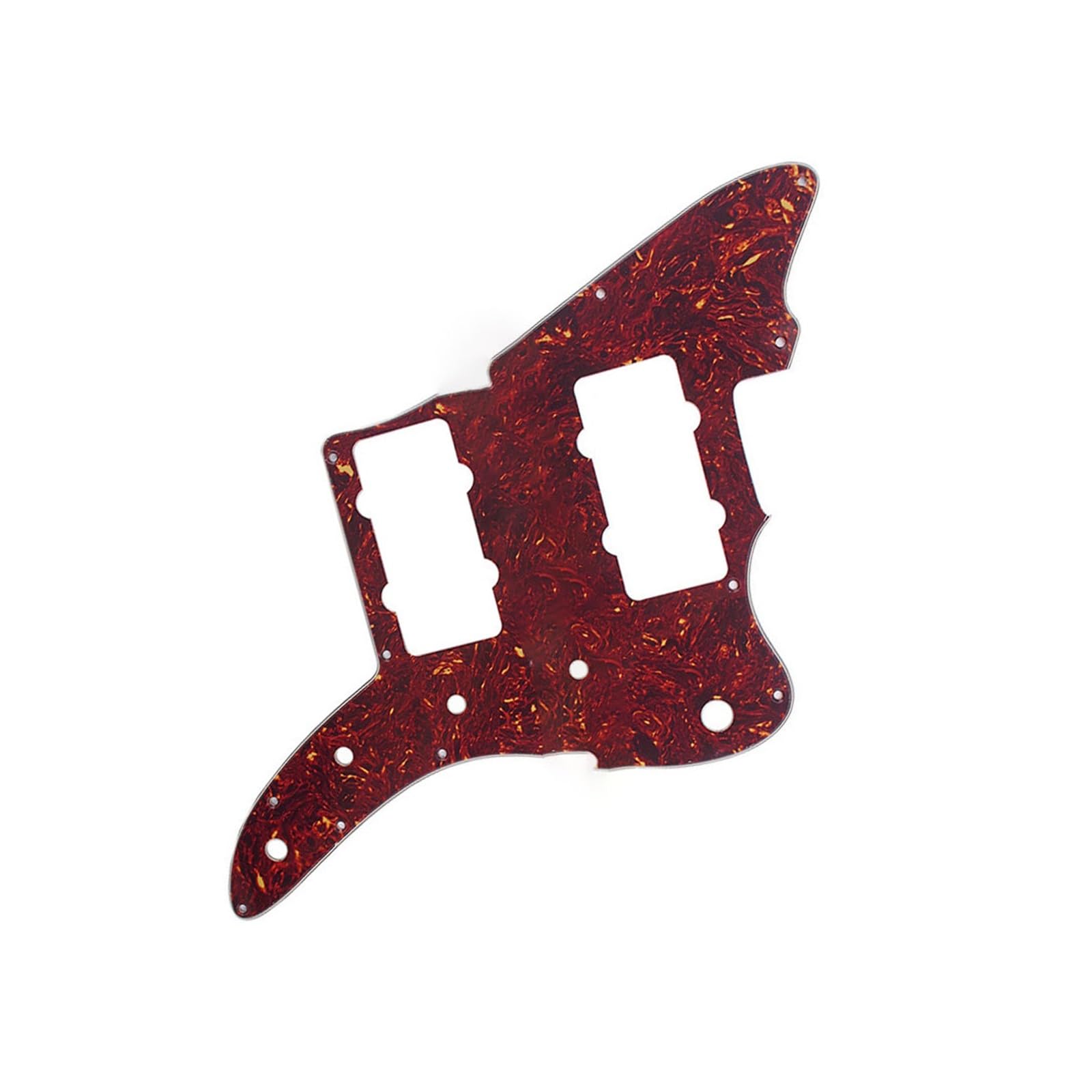 Plaque de protection guitare électrique double pickguard noir - 6