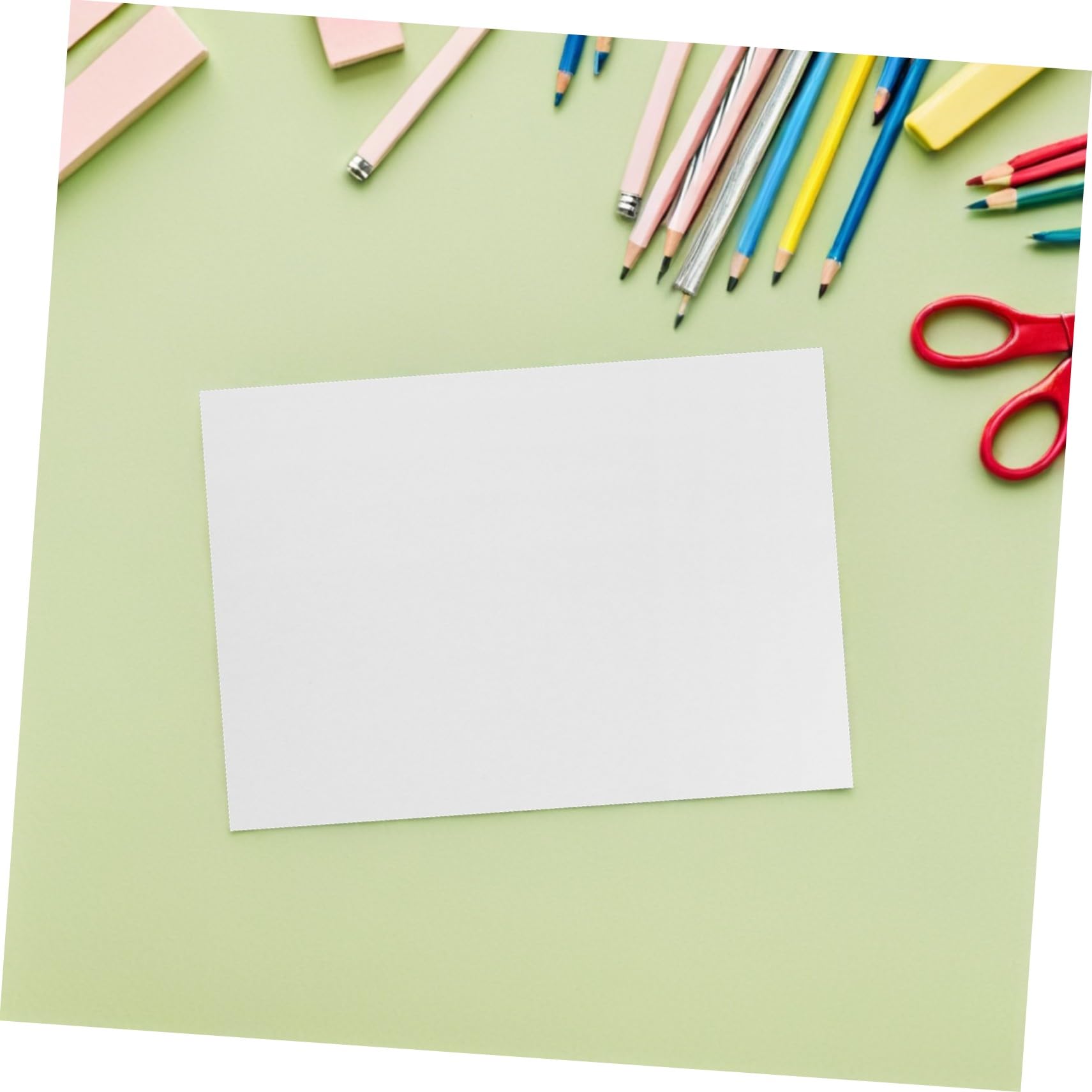 Papel de Dibujo para Niños Pequeños A4 100 Hojas en Color Claro