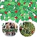 Mazzi di Bacche di Natale da 13,8 Pollici, Steli di Bacche Rosse Artificiali, Steli di Bacche Bordeaux, Stuzzicadenti di Bacche Spray, Fiori di Bacche di Agrifoglio Finte di Natale per Ghirlande(#1