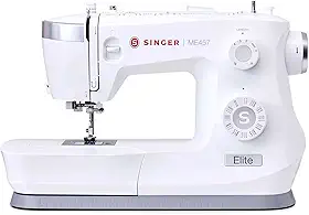 Máquina de Costura Overlock Singer S0105, 220V, 1300 PPM, 6 Tipos de Pontos, Braço Livre, LED, Estrutura em Metal