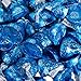 Cookies and Cream Chocolate Kisses in Blue Foil - 1.25 lb Resealable Pouch (Approx 125pcs) - Individually Wrapped White Creme Candy for Baby Showers, Weddings, and Party Favors