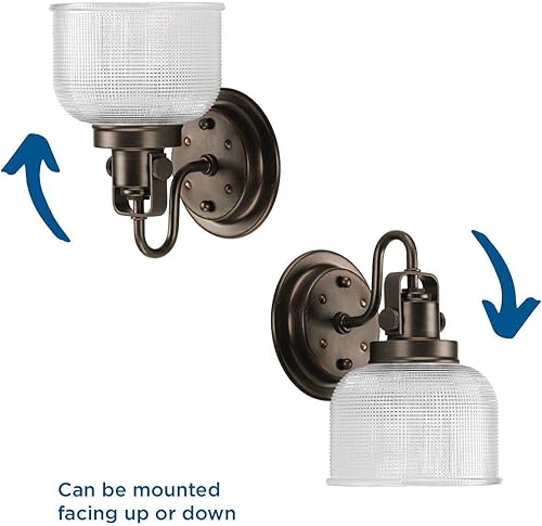 Miniatura 8 de ARCHIE luz simple para tocador, P2989-74, 100.00watts, 120.00 volts