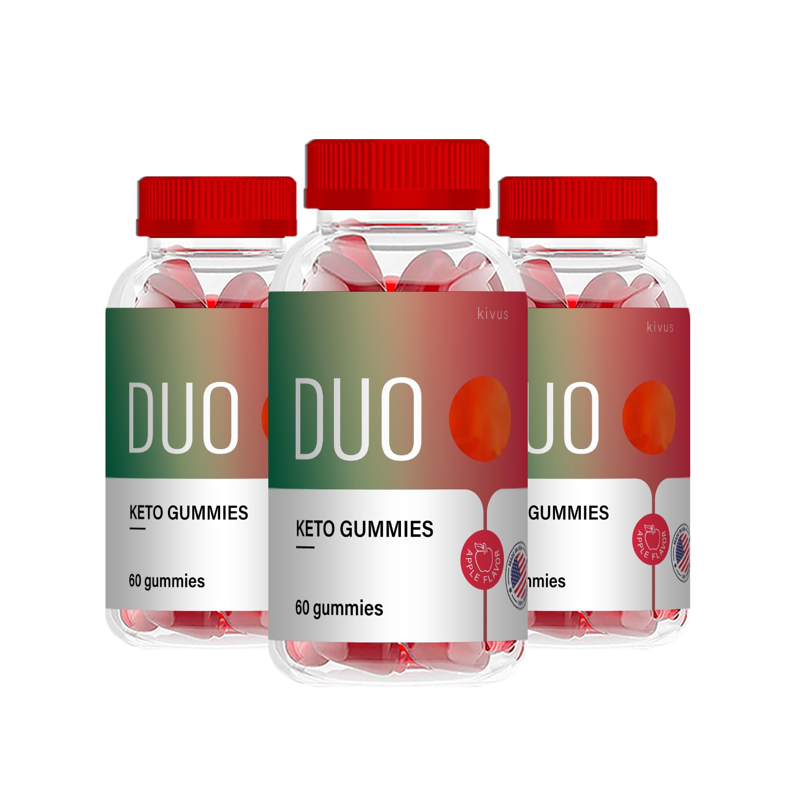 Amazon.com: kivus Duo Gummies - Duo Keto Gummies (3 Pack, 180 Gummies) :  Health & Household
