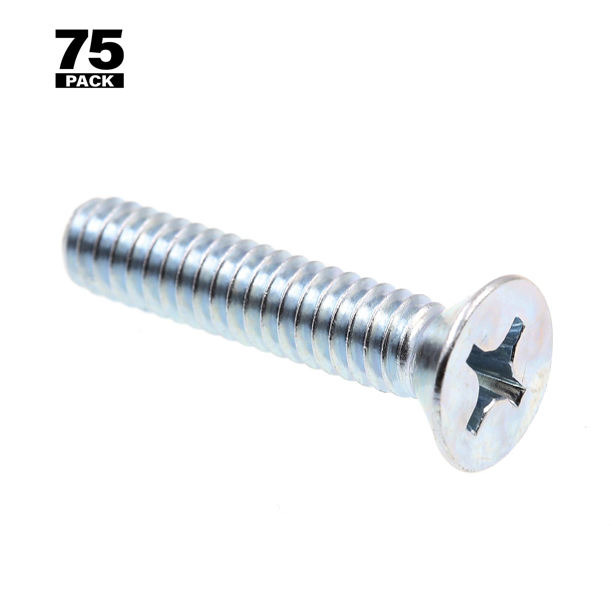 Amazon.co.jp: prime-line 9001878マシンねじ、フラットヘッド