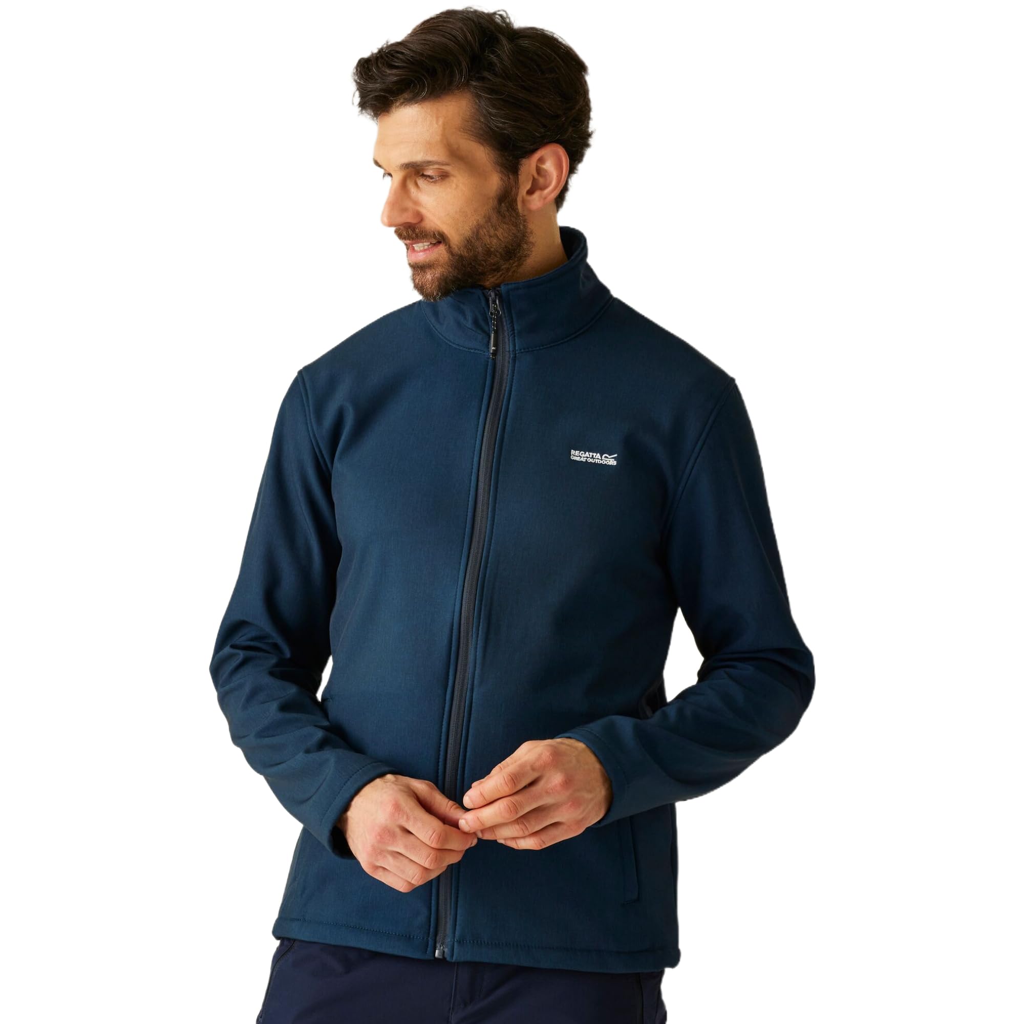 Regatta Mens Cera V Softshell Jacket Water Repellent Breathable Winter Layer Top