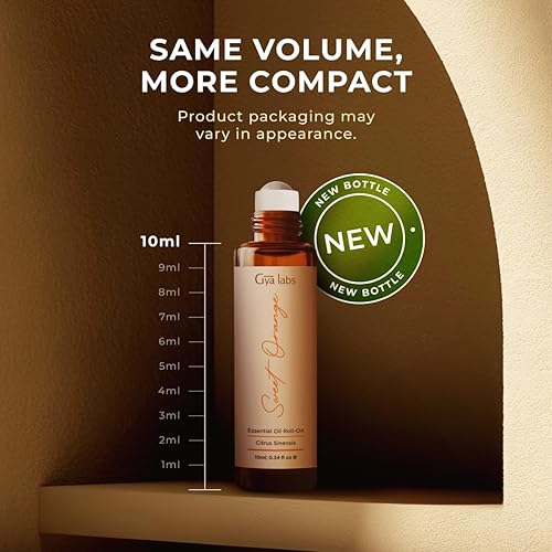 Miniatura 186 de Gya Labs Aceite esencial de sándalo roll-on para calmar la esencia en cualquier lugar, cuidado de la piel y aroma cautivador tanto para mujeres como
