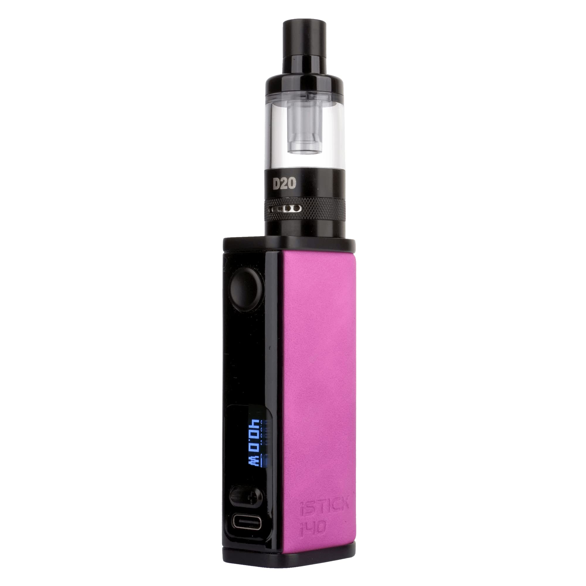 Eleaf iStick i40 + GTL D20 Tank Kit, E-Zigarette, 2600 mAh, 3 ml, fuchsia pink