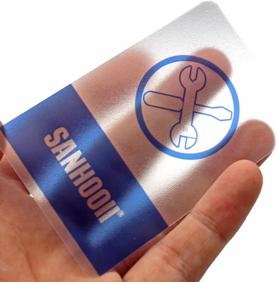 100pcs 85 * 54 * 0.3mm Plastic Card Pry Opening for Tablet Mobile Phone Battery Glued Remover LCD Screen Repair Tool (100 Pieces) 100pcs 85 * 54 * 0.3mm Plastic Card Pry Opening for Tablet Mobile Phone Battery Glued Remover LCD Screen Repair Tool (100 Pieces)