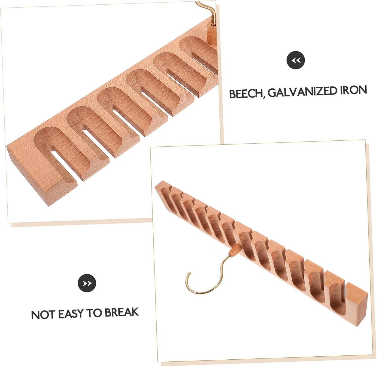 Ciieeo Belt Organizer for Closet Rotating Heavy Duty Belt Rack with Compartments Space Saving Belt Storage for Wardrobe and Aesthetic Design for Ties
