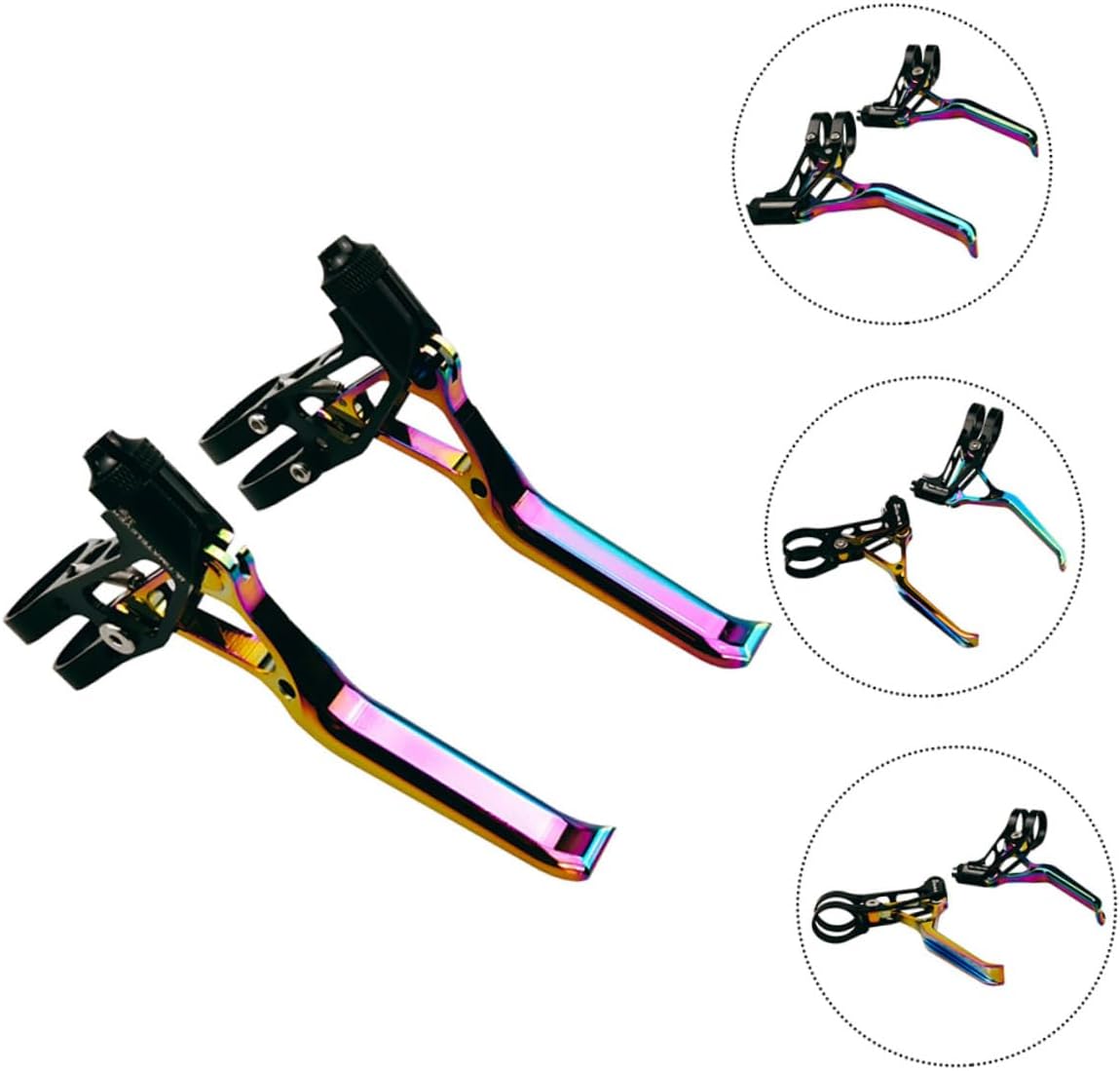 Aluminum Alloy Linear Pull Brake Lever for Road Bike, Lightweight Hollow Cycling Handlebar Brake Lever Replacement, Bike Accessory for Road Cycling Parts