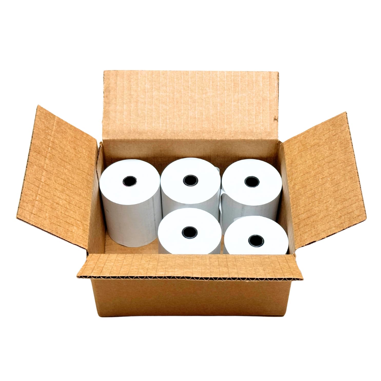 Thermal Paper 3 1/8 x 230ft, 5 Rolls Receipt Paper Work, Cash Register Paper, BPA Free