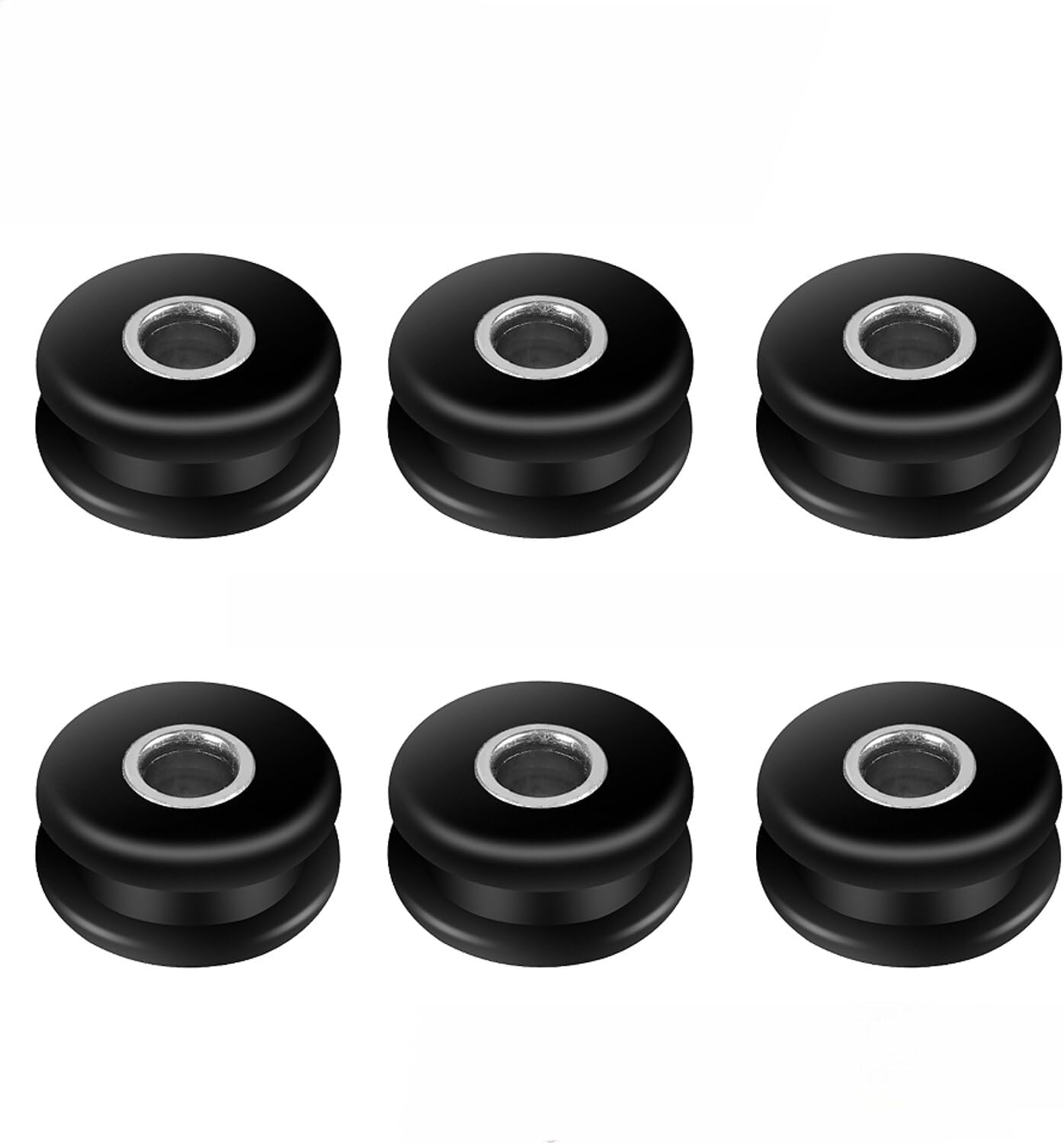 VPZMT Motorcycle Gas Fuel Tank Rubber Grommets Bushing Kit Fits for Harley Davidson Softail 1984-1999, FXWG 1985-1986