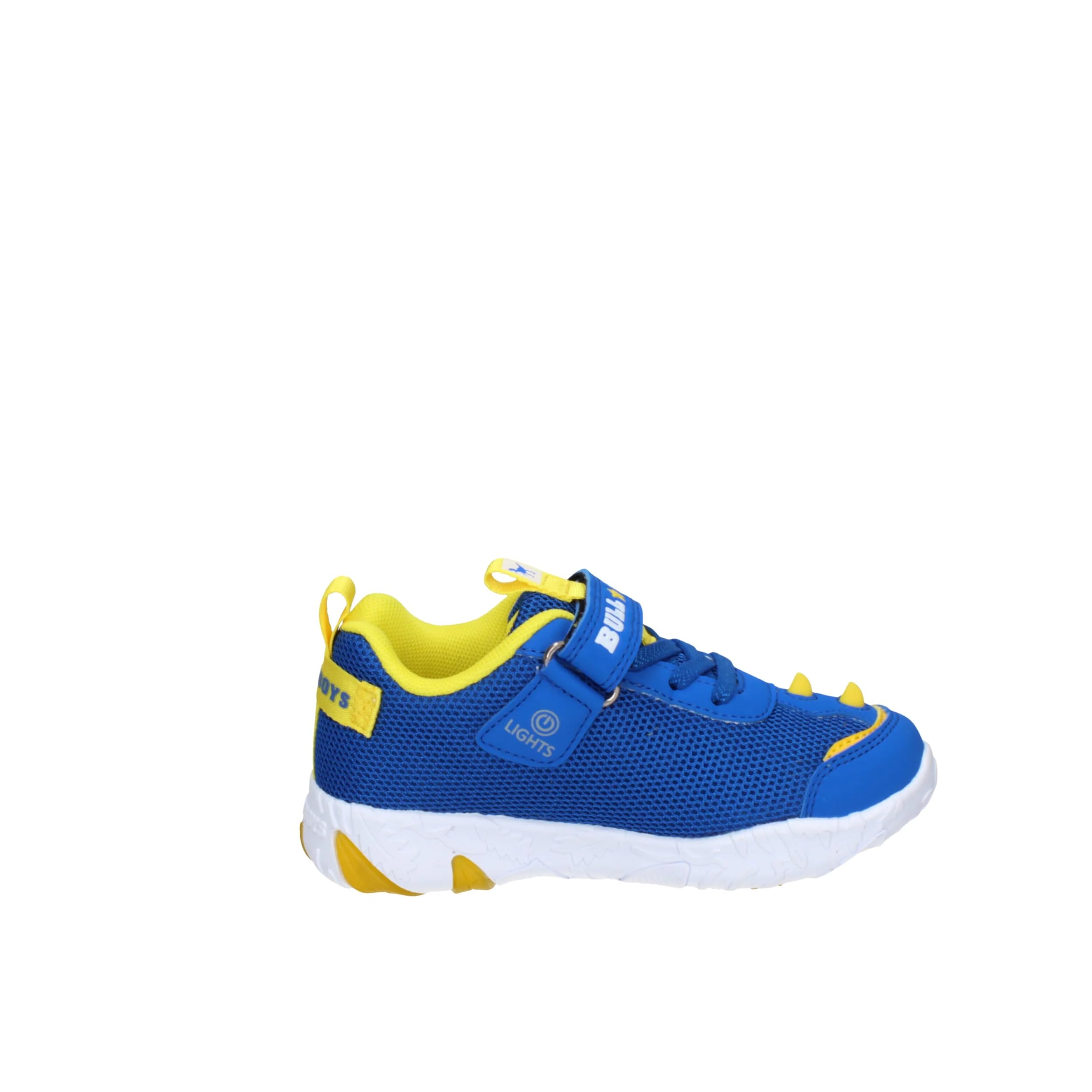 Bull Boys Scarpa con luci Modello DNAL4510 RY01 Triceratopo Blu Royal