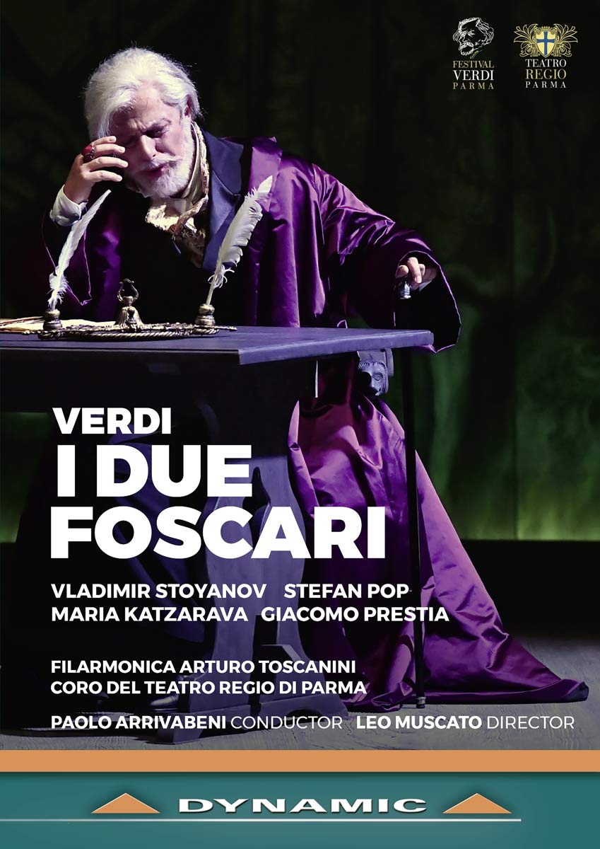 Verdi: I Due Foscari [Filarmonica Arturo Toscanini Orchestra Giovanile della Via Emilia; Paolo Arrivabeni] [Dynamic: 37865] [DVD] [NTSC]
