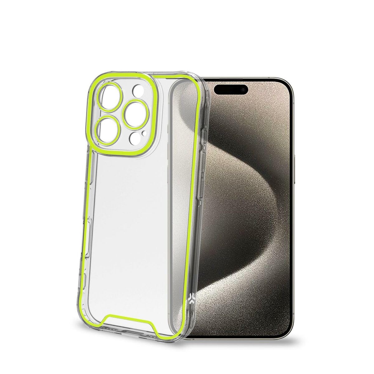 Celly Funda Para Móvil Iphone 16 Pro Transparente - Marca Ean: 8021735211129