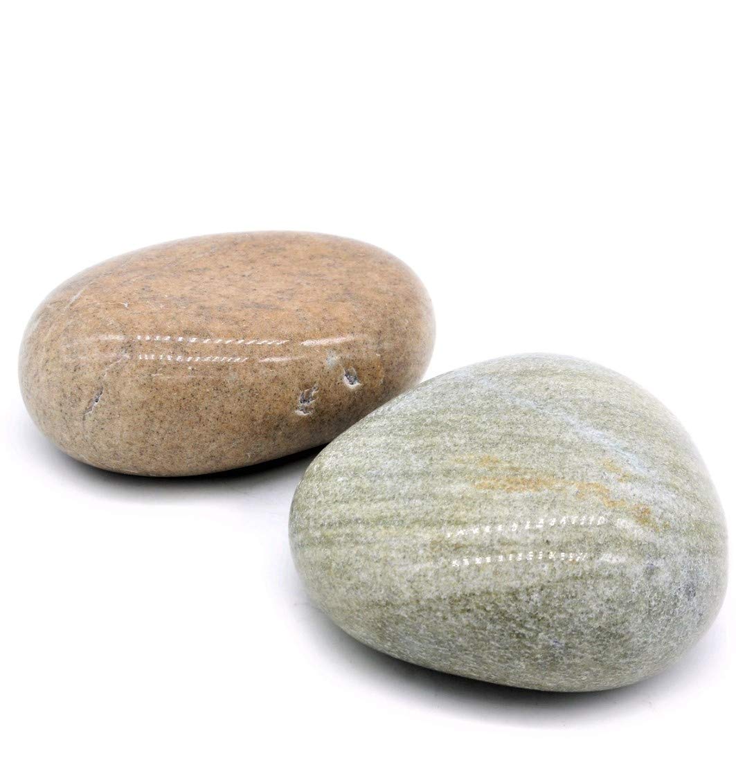 Aadya Crafts Flat Polished Pebble Stones Pack of 2pc (B08N14DXZV) Amazon Price History, Amazon Price Tracker