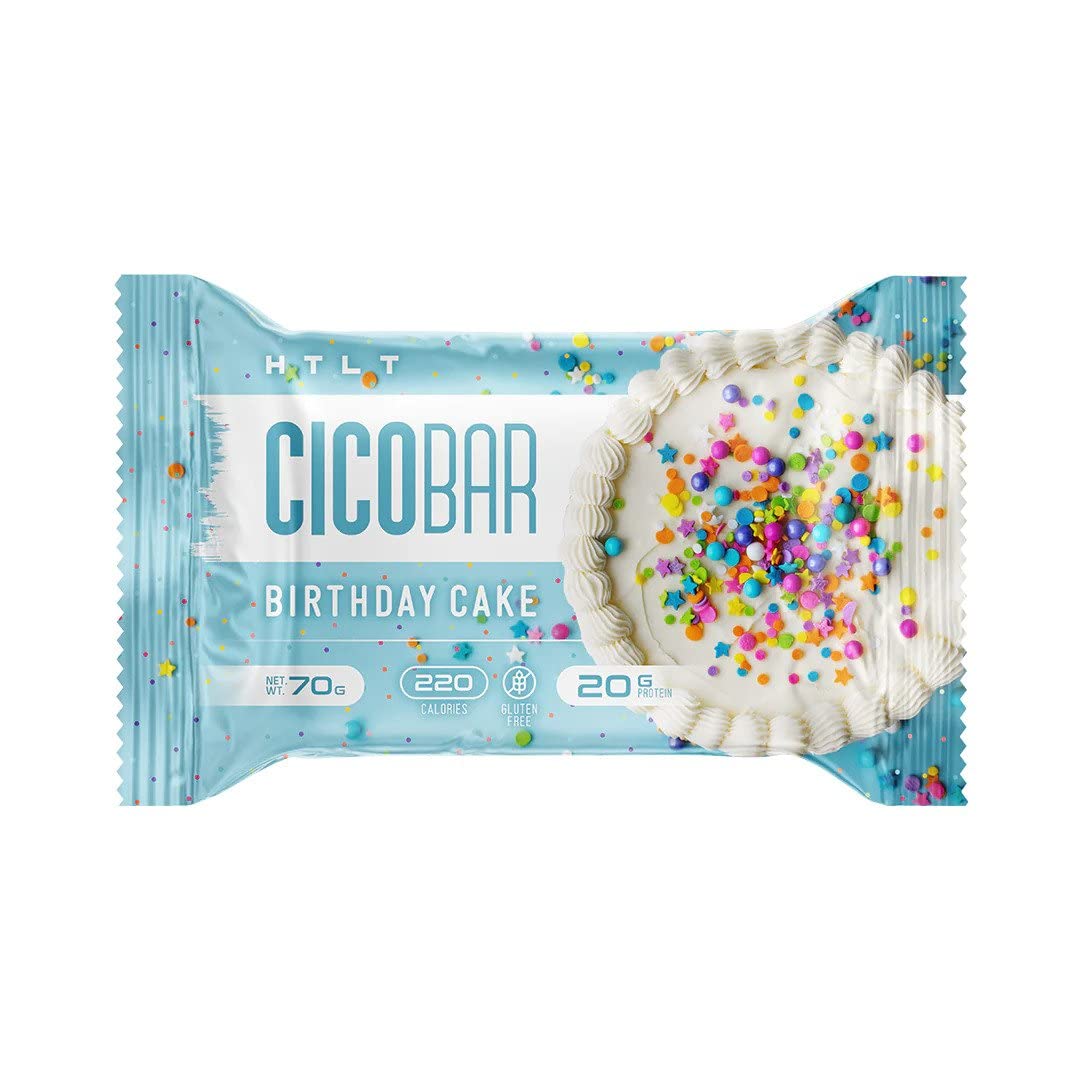 Buy HTLT Cicobar 12 Pack 20g High Protein Energy Bars Low Carb Low