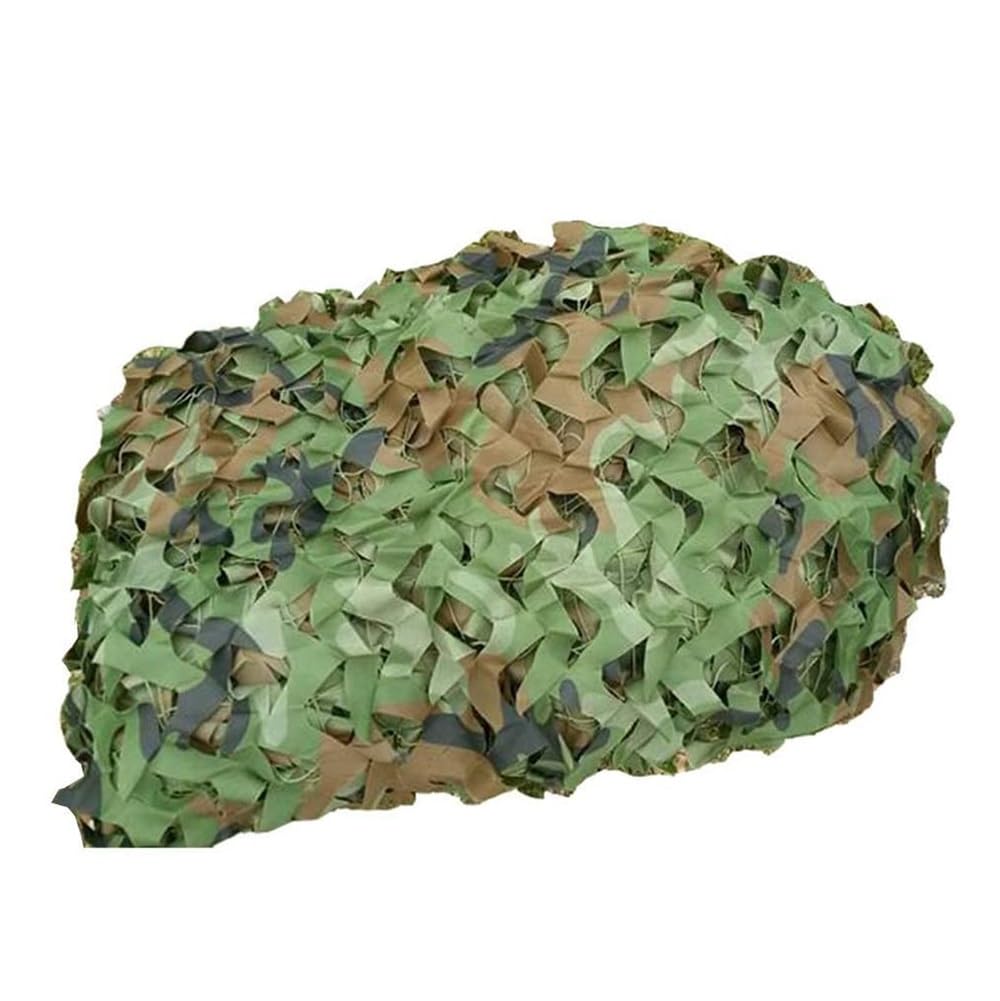 Red de Camuflaje Ligera Malla de Camuflaje Red de Protección Solar del Ejército Militar para Jardín Interior Observar Aves(8.512m)