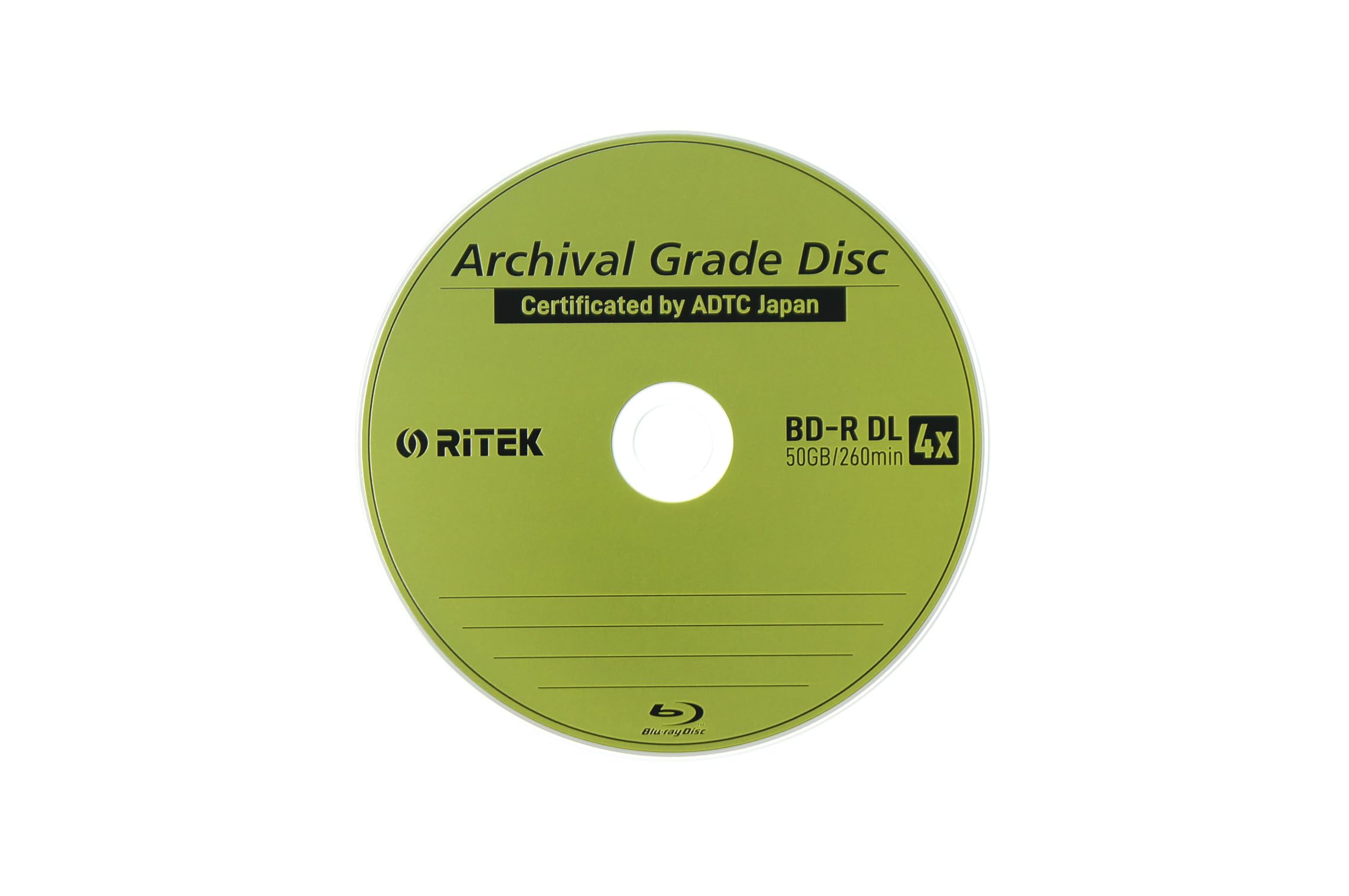 Amazon.com: 10 Pack Ritek BD-R DL 50GB 4X Archival Grade Blank