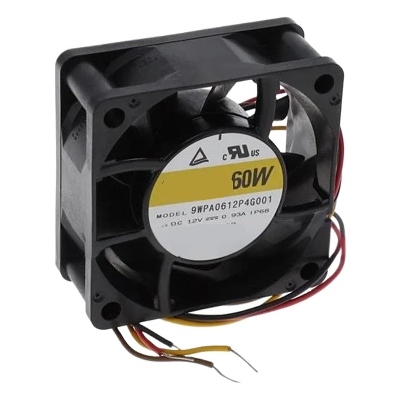 Lzikkgki One Color 9Wpa0612p4g001 12Vdc Fan 60X60x25mm 11.16W 4Wire 12000Rpm