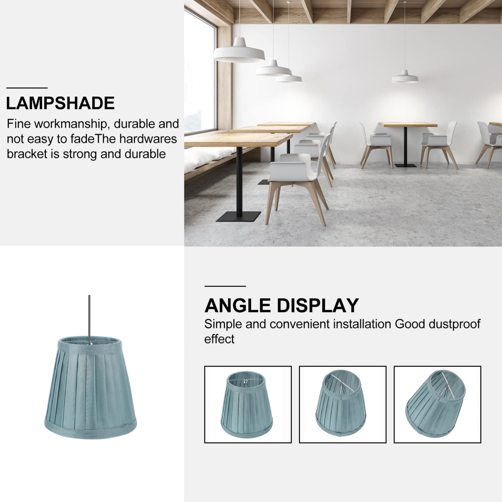 OSALADI Stoff-Lampenschirm – Elegante Abdeckung Für Tisch- & Stehlampen, Augenschutz, Dekorativ