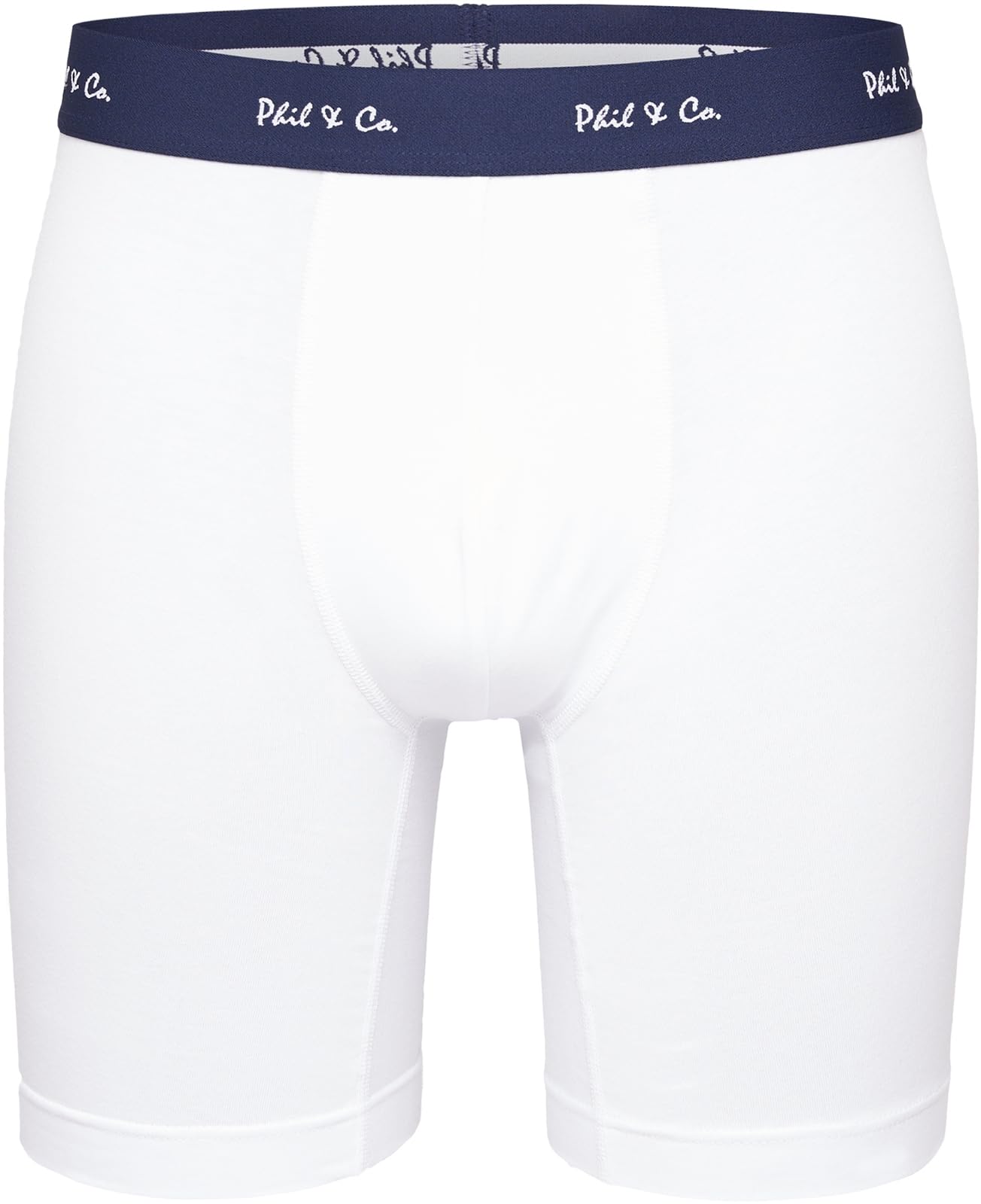 Phil & Co. Berlin Herren Retro Longboxer 3er 6er 9er Pack Lange Boxershorts Retroshorts Jersey langes Bein Unterhose Unterwäsche Baumwolle Mehrpack Set Männer