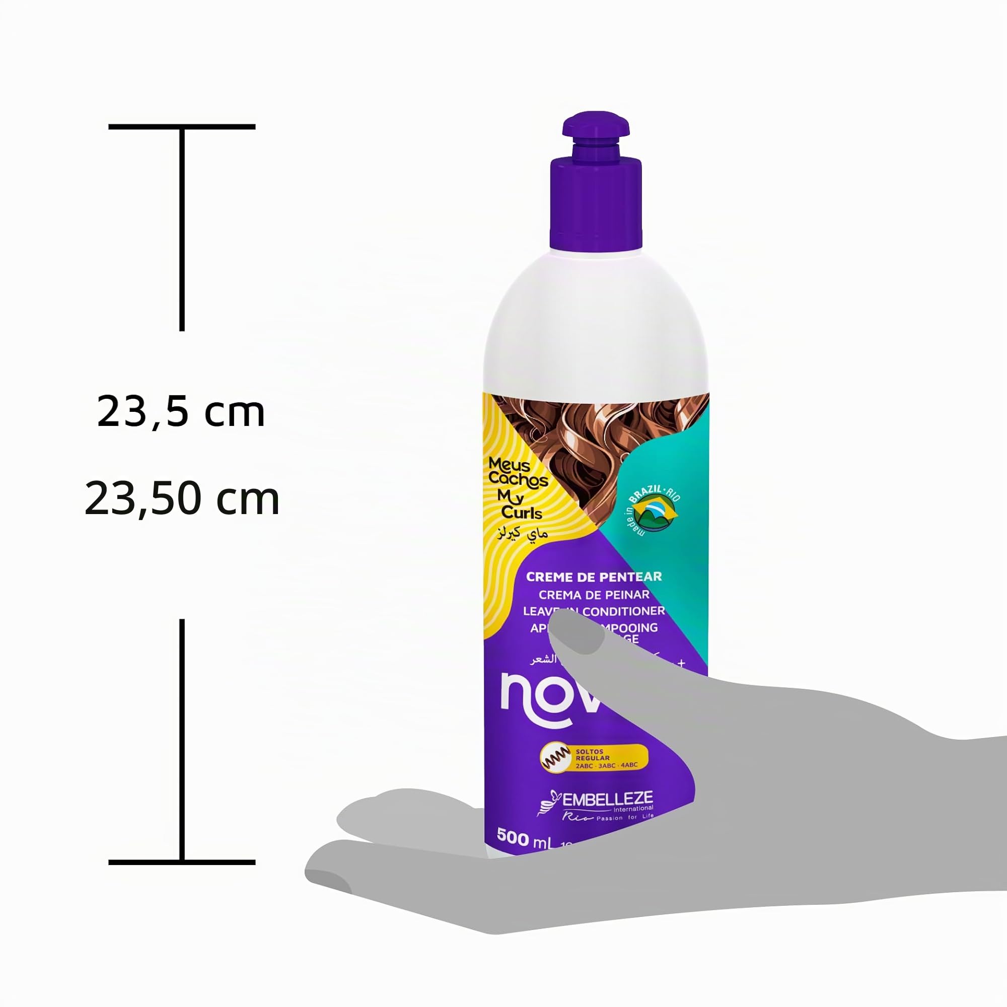 NOVEX Mis Rizos Crema de peinar 500g (6102)
