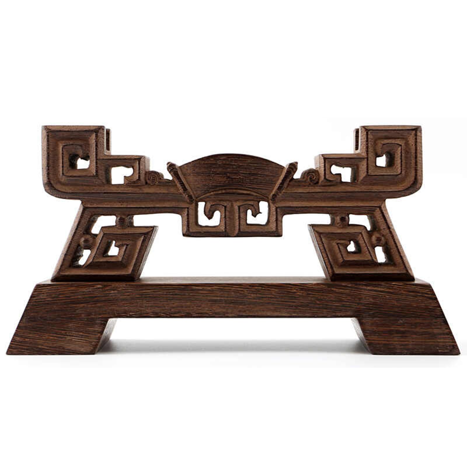 LYVQZPWLR Sword Katana Holder Stand， Decorative Sword Display Rack Wenge Wood Stand for Katana Bokken Tai Chi Sword
