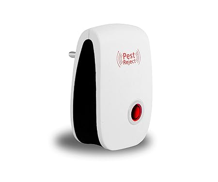 CAVATTI Ultrasonic Pest Repeller to Repel Rats, Cockroach, Mosquito, Home Pest & Repelling Aid for Mosquito, Ants Spider Insect Pest Control Electric Pest Repelling Machine (White)