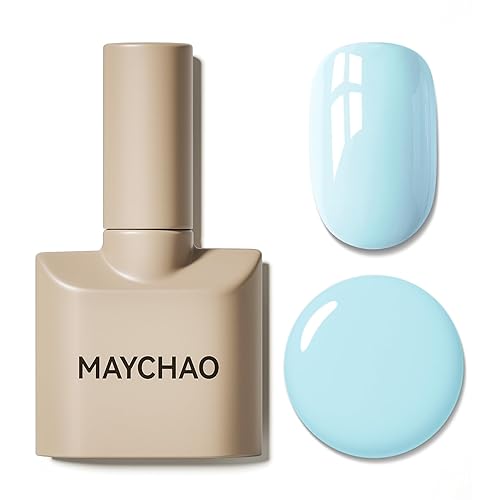 MAYCHAO - Esmalte de uñas en gel semipermanente, para uso con lámparas UV-LED, para manicura, arte de uñas o uso profesional y en casa, 0.5 onzas