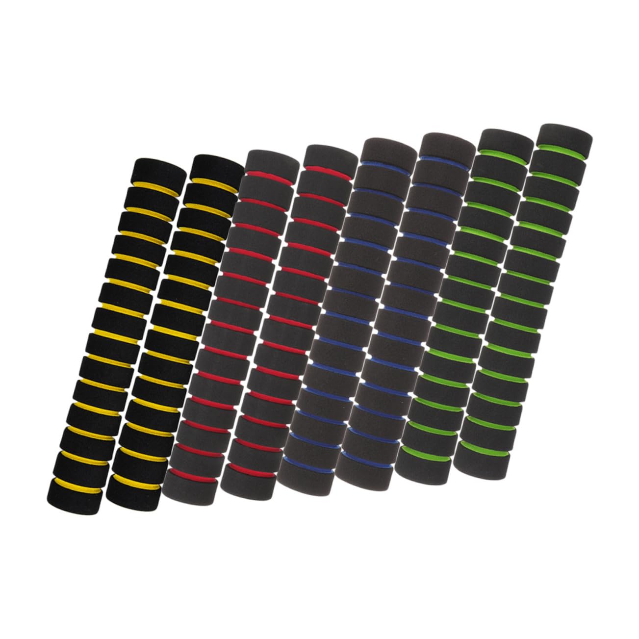 Puños de esponja para manillares de 22mm que reducen el dolor de manos en bicicleta 8