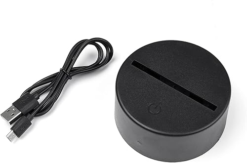 Miniatura 7 de Luz nocturna de mariposa personalizada con cargador USB, lámpara de ilusión de mariposa 3D para niñas, multicolor con nombres personalizados, luz de