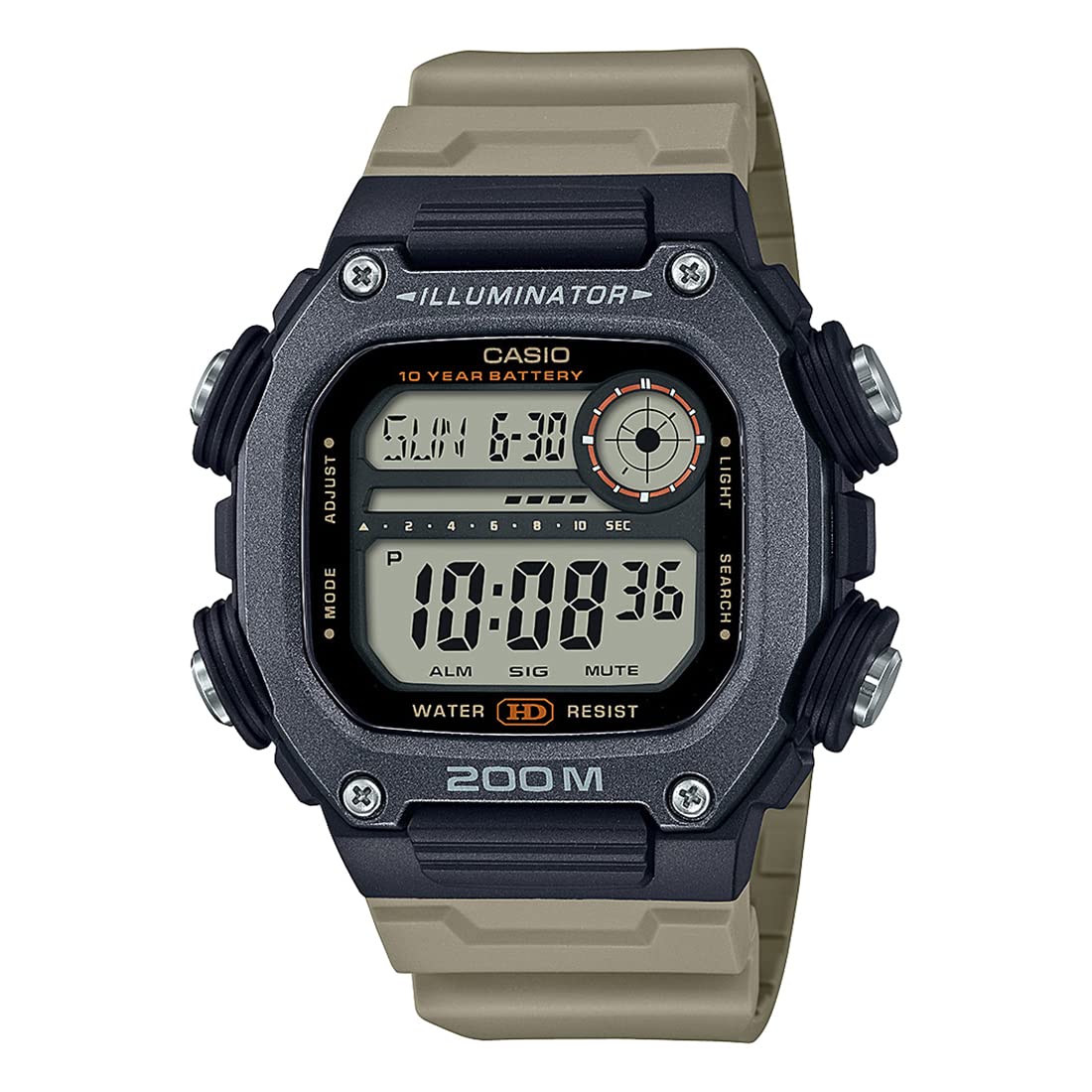 Casio Resin Youth Digital Black Dial Men Watch-Dw-291Hx-5Avdf, Brown Band (B0BRTS6HCN) Amazon Price History, Amazon Price Tracker