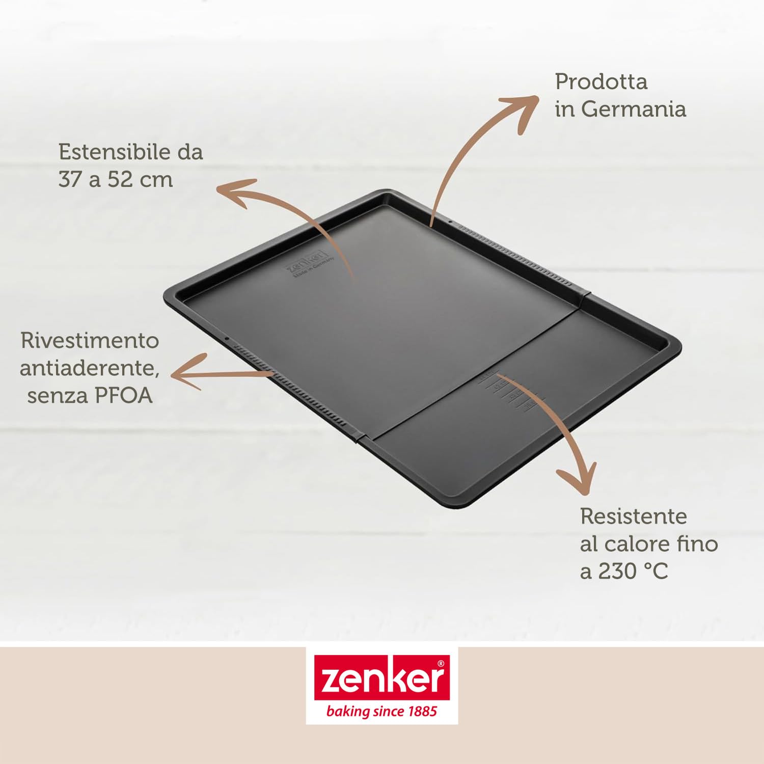 Zenker Creative Studio - Teglia Da Forno Per Spuntini, Per