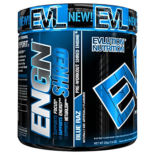 Evlution Nutrition ENGN Shred Pre Workout Thermogenic Fat Burner Powder