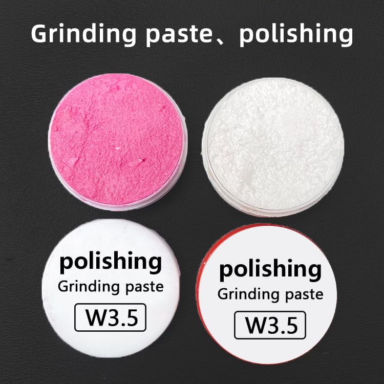 Diamond Grinding Paste; Jadeite Jade Metal polishing Paste; Mirror Grinding polishing Materials; Jade polishing Powder Tools. (White W3.5)