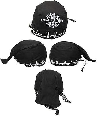 POW MIA Powmia Bring Em Home Or Send US Back Do Rag Doo Rag Skull Cap Head Wrap