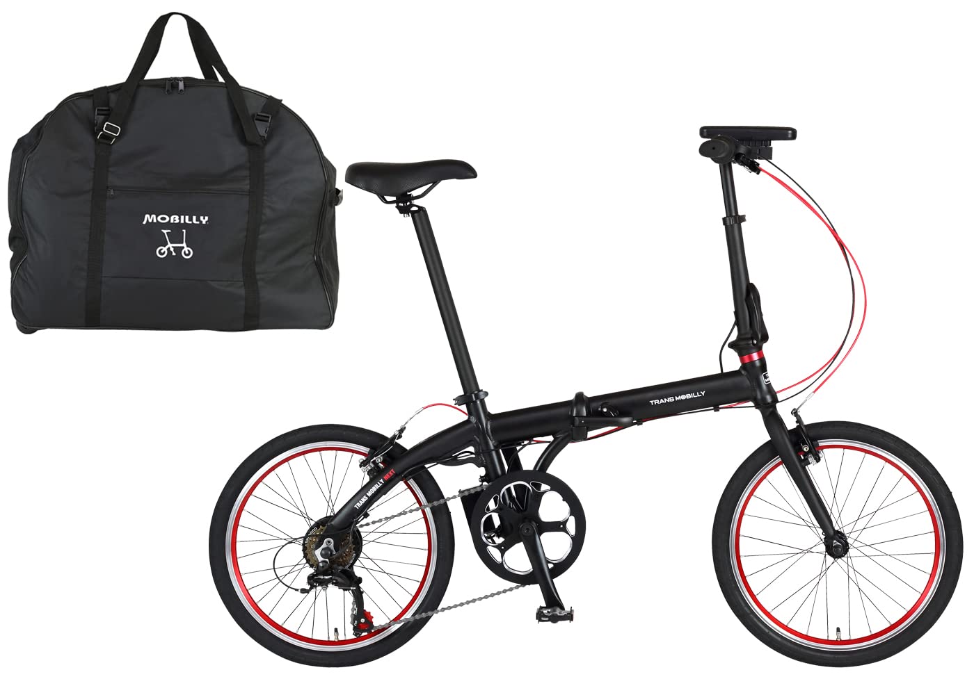 Amazon | 旅に出よう! 輪行セットII(電動)TM NEXT206 ブラック