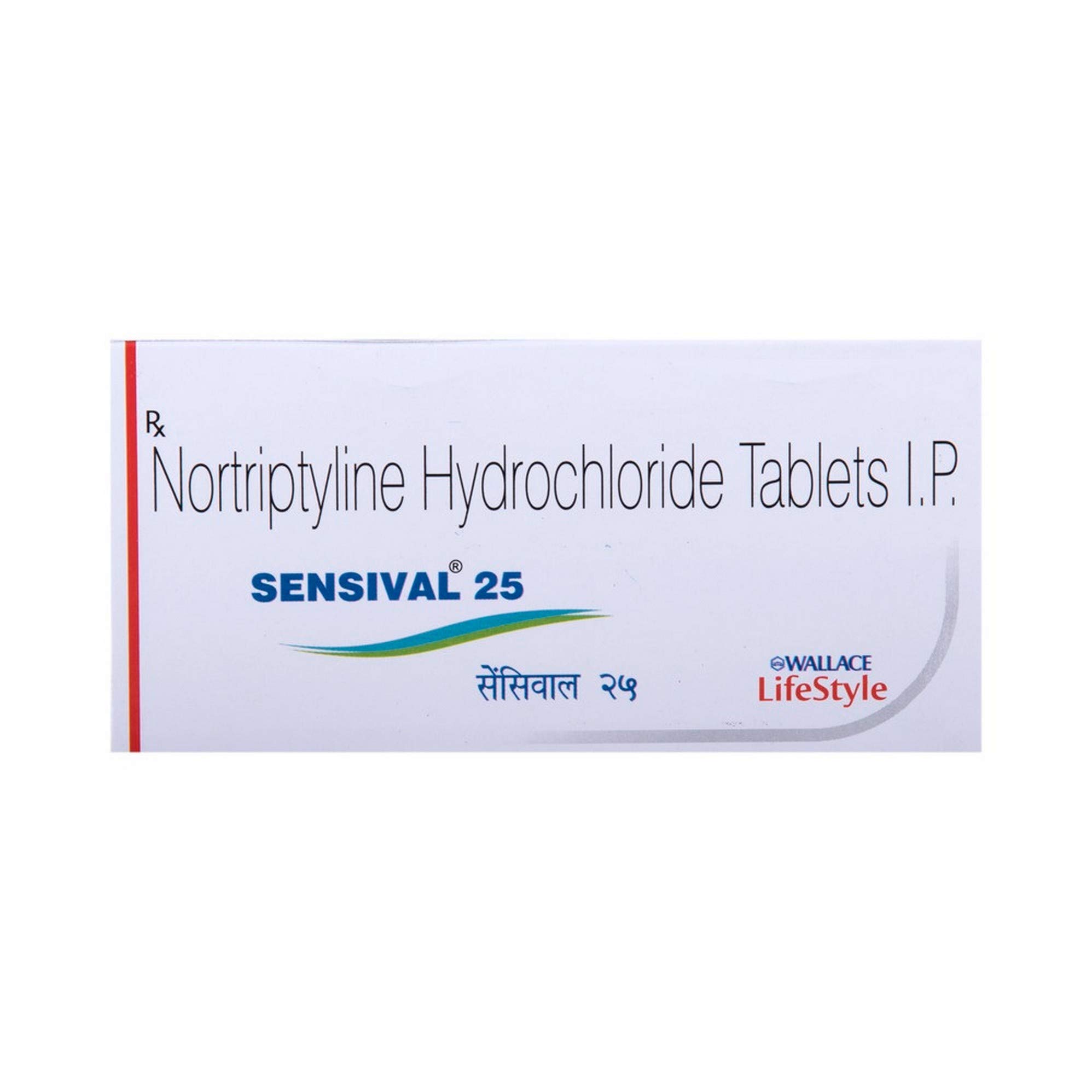 Sensival 25mg- Strip of 10 Tablets