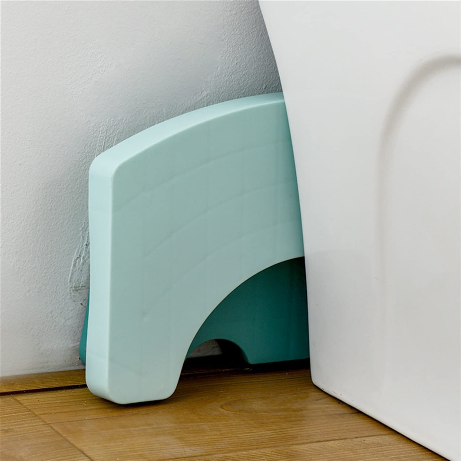Sgabello da Bagno Pieghevole for la casa Pieghevole for Il Bagno a Squat Comodi mobili Tozzo addensati for Bambini Anziani Pregant Adulti per Guardia di casa (Color : Blue)