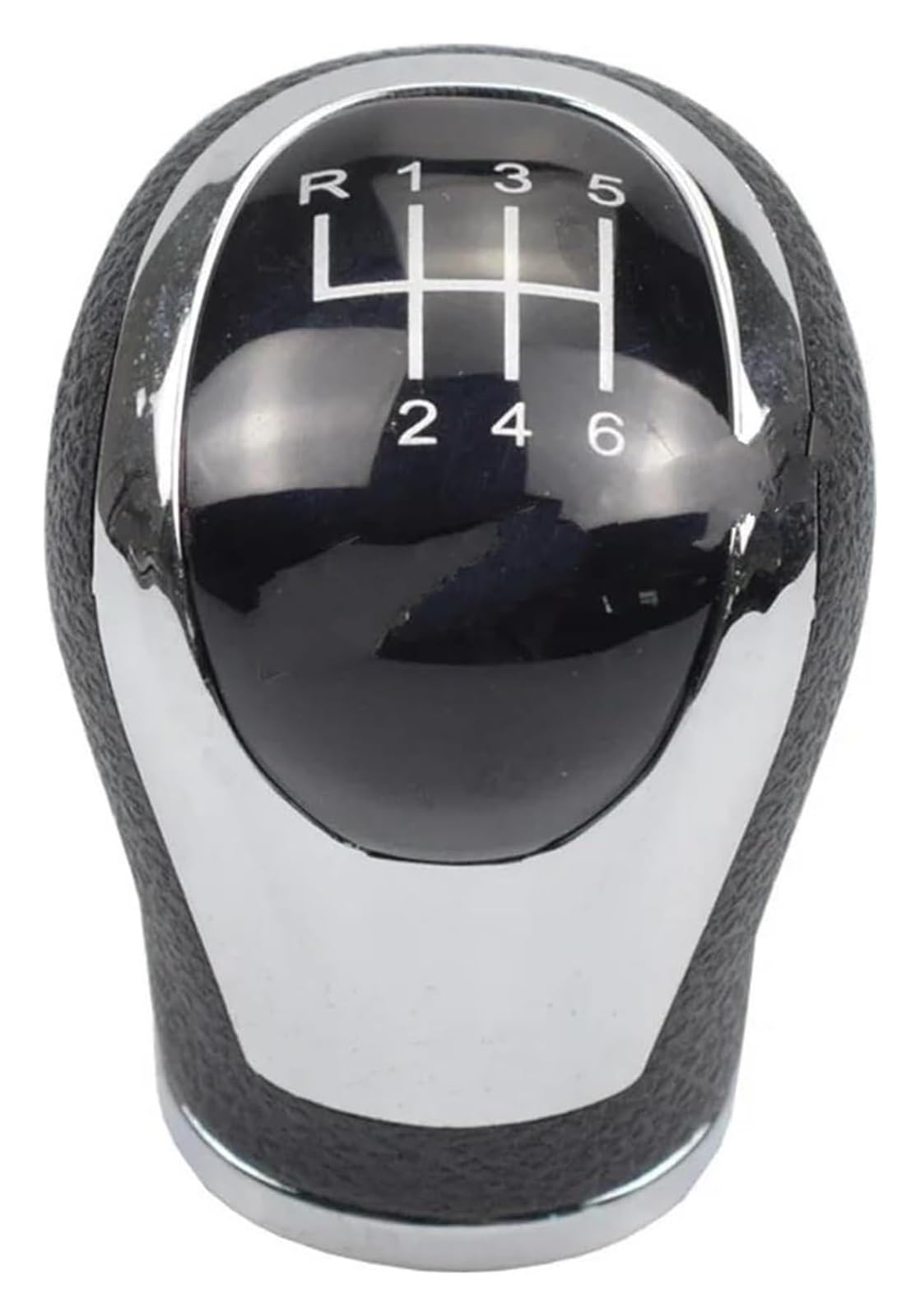 TRASH BIN Car Gear Shift Knob for Nissan for Qashqai J11 for X Trail T32 6 Speed Gear Shift Lever Knob Shifter Head Manual(Black A)
