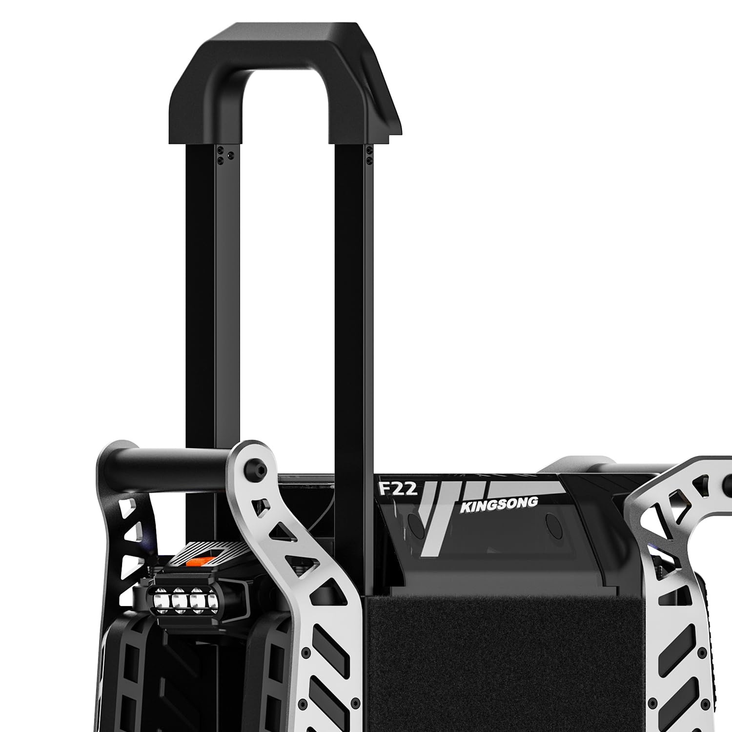 KINGSONG Gyroroue Electrique F22 Pro, Adulte, Noir, Taille Unique EU, Suspensions, Moteur 5500W, Autonomie jusqu'à 160km, 25km/h, Pneu Gonflable 20", Tout Terrain et Puissante