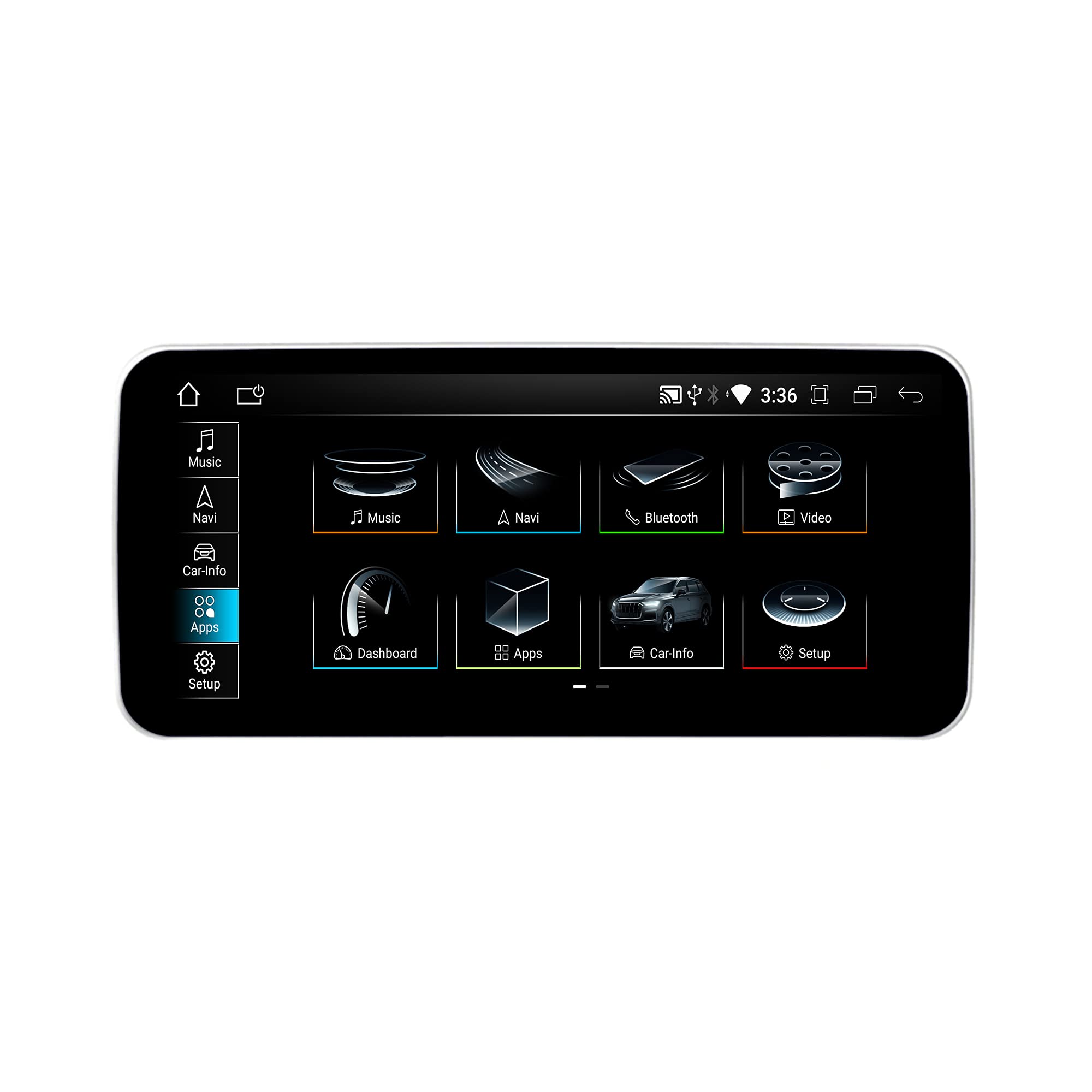TAFFIO 12-inch Android Navigation System main unit