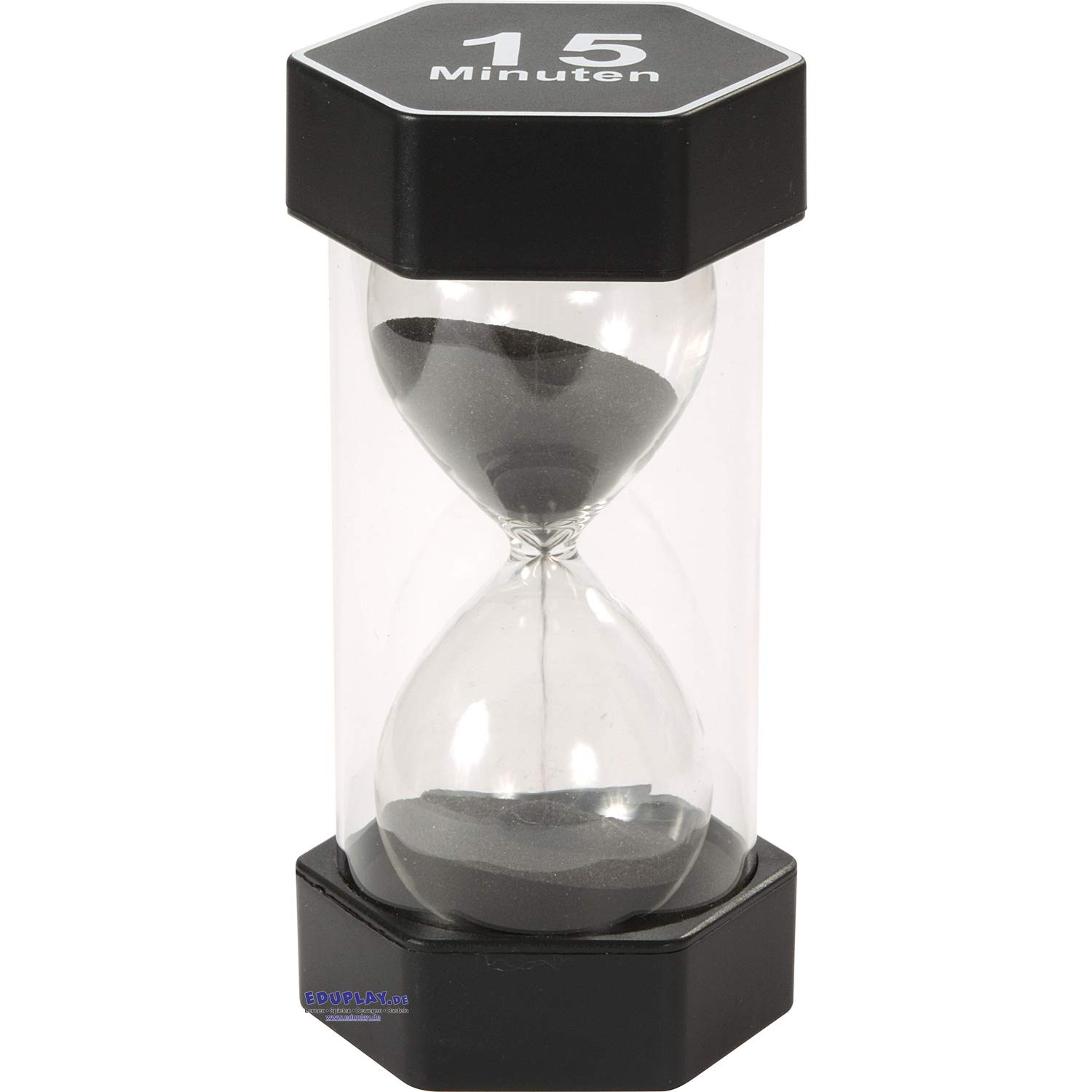 EDUPLAY 120611 Mega - Reloj de arena (15 min, 8,4 x 16 cm, 1 unidad)