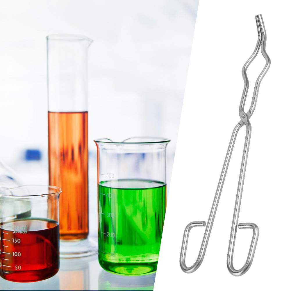 Pinza per crogiolo, Pinza da laboratorio professionale in acciaio inossidabile 400mm per Materiali Scolastici