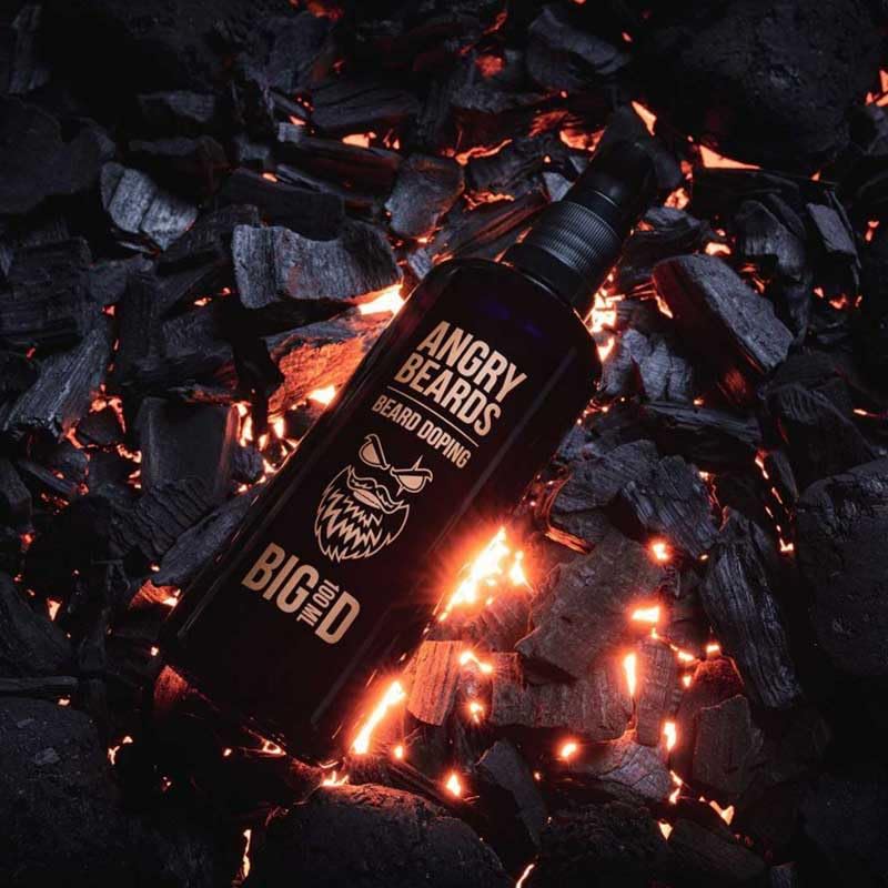 Preparat na porost brody Angry Beards Beard Doping 100ml | Odżywia skórę i brodę | Pobudza Twój zarost do wzrostu | Beard Doping Big D o pojemności 100ml starcza na ok. 3 miesiące stosowania.