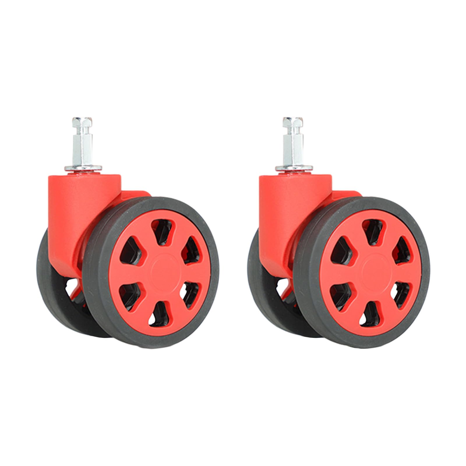 USLIKEDurable Replacement Wheels Universal Quiet Wheels Versatile Wheels 1 Pair for Luggage Smooth Rolling & Easy to Install