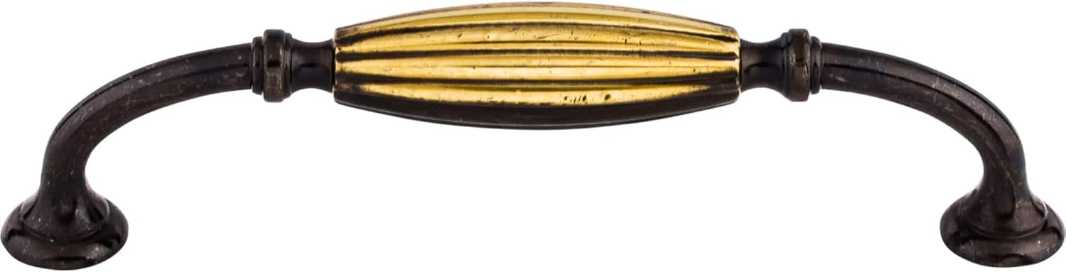 Top Knobs M146 Tuscany D Handle Brass/Antique Brass